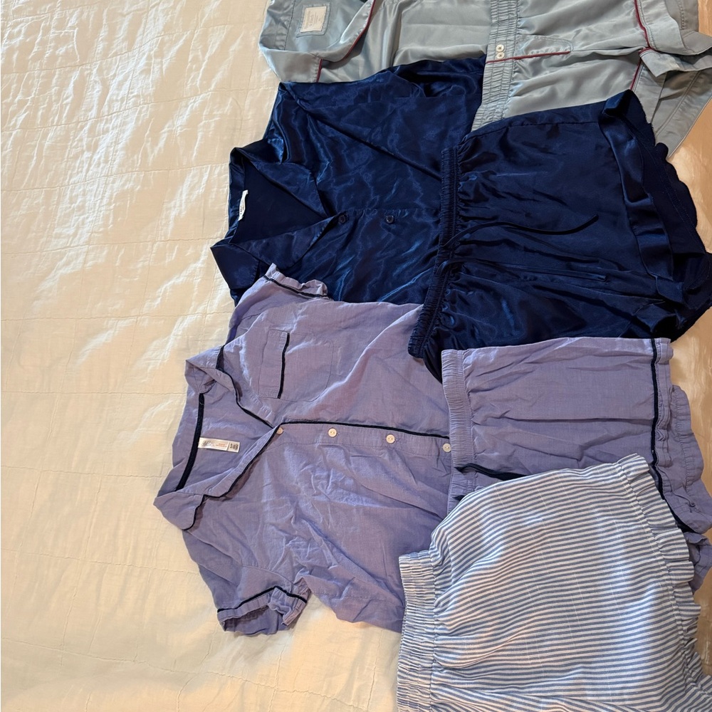 Abercrombie & Fitch Light Blue Lined Jacket